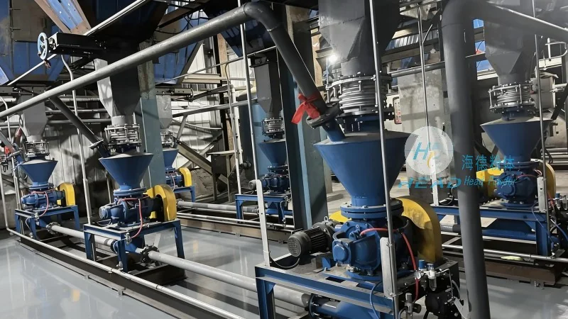 MSG Powder Pneumatic Conveying: Methods and Systems