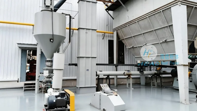 Solução de transporte pneumático de alumina para eletrólise
