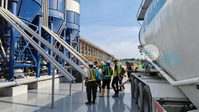 Princípio de Funcionamento e Características do Sistema de Transporte Pneumático de Pó de Grava de Flocos