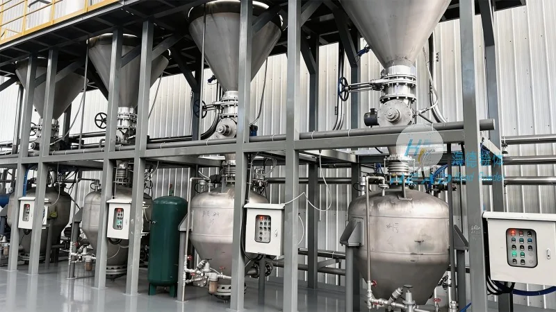 Carbide Slag Pneumatic Conveying: Methods and Systems