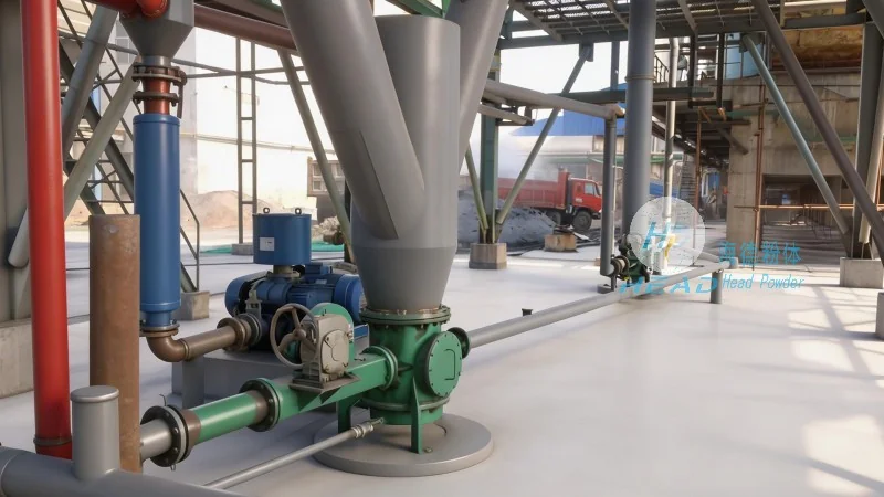 Sistema de dosagem automática de pó de plástico em Zaozhuang, Shandong