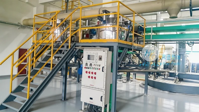 Solução de transporte pneumático de fosfato monoamônico